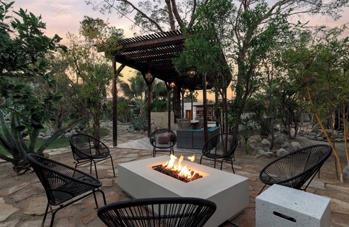 Racquet Club West House | Monkey Manor - Pool, Sauna, Mtn Views, Lush Garden