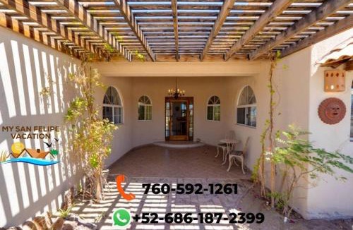 El Dorado Ranch House | Mountain side Delight - Palapas house San Felipe Vacation Rental