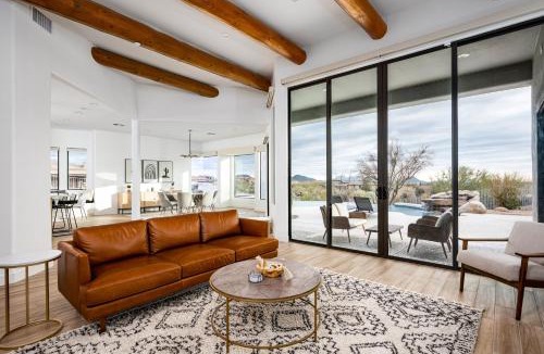 Pinnacle Peak House | Mountain views swimming a private escape at Sonoran Serenity