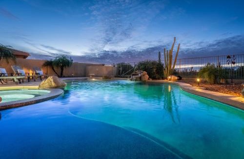 Gold Canyon House | Mountain ViewsGame RoomTheaterPoolSpa