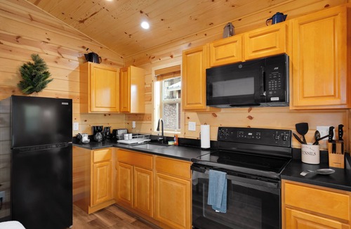 Summerhaven Cabin | Mt. Lemmon Hotel Pet Friendly Cabin #3
