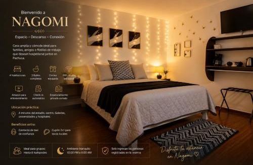 Pachuca Apartment | Nagomi Casa amplia para empresas, grupos y familias
