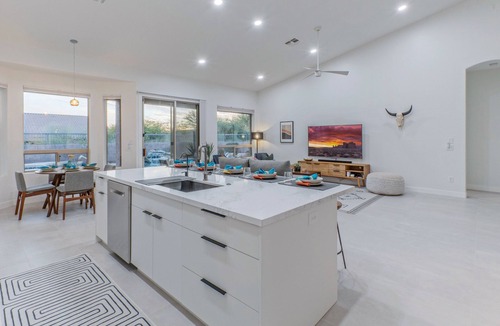 Las Sendas House | Near Golf/Trails: Lush Green Spaces, POOL, Spa, Covered Patio, Grill, 2 Desks