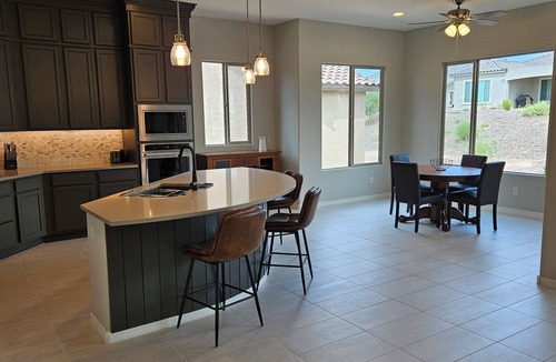 Festival Ranch House | New 2-bedroom house in 55+ community provides leisure living and mountain views.