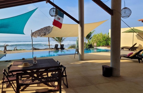 Troncones Villa | NEW 2-bedroom-Villa Cielito Lindo - Beach front infinity pool