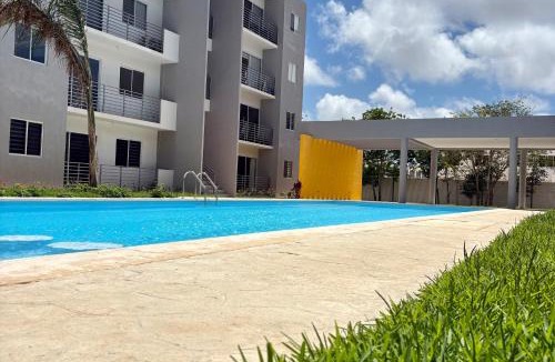 Cancun Apartment | New apartment with 3 bedrooms, for 6 persons & 7 min from Maya train