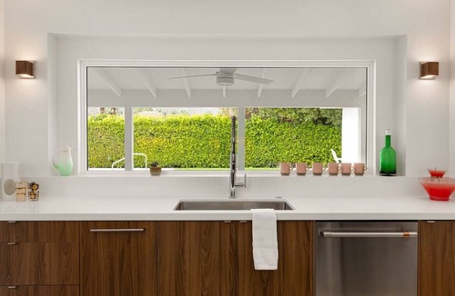 Deep Well Ranch House | NEW Kitchen, Bathrooms, Furniture, Floors & Grill In Midcentury Modern Pool Home