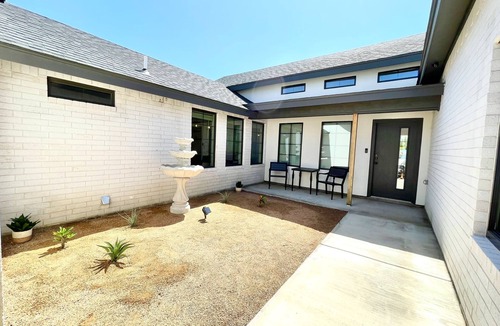 Pharr House | Newly built modern farmhouse w/private pool! Central location