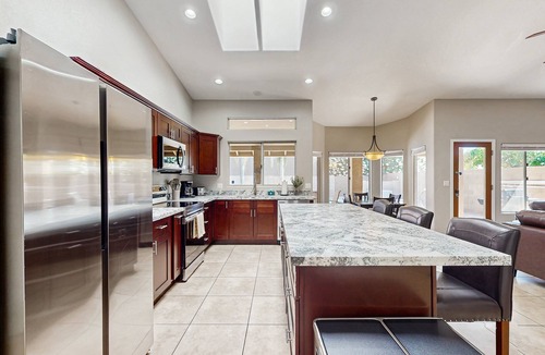 Paradise Park Vista House | Oasis in Sunny Scottsdale—where comfort, games, and poolside relaxation.