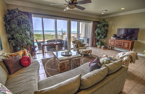 South Padre Island House | Oasis- Oceanfront, Beach Luxury with Private Pool & Beach Access