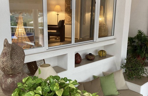 La Audiencia House | Ocean, mountain, valley, & golf course views. Walk to the beach.