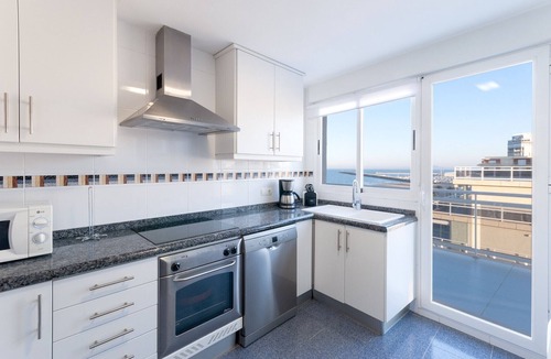 Grau i Platja Apartment | Oceanfront condo with amazing view in sunny terrace. - Only families