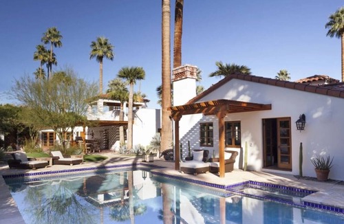 Old Las Palmas House | Old Las Palmas - 1926 Mary Pickford Estate, Pool & Spa, Firepit + Rooftop Deck
