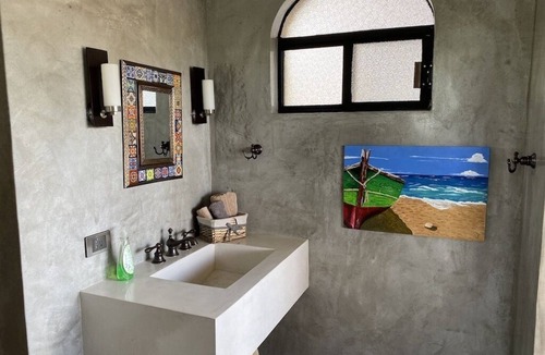 Todos Santos House | On the Beach in Todos New Airstream & Beautiful Palapa