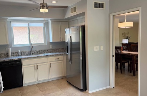 Cottonwood House | Over 50 Community - Immaculate home in Sun Lakes with secluded patio.