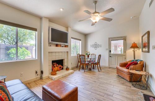 Paradise Valley Village House | Patio & Pool Access: Sunny Phoenix Casita!