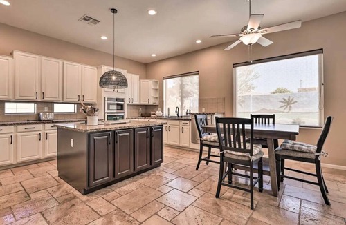 Estrella Mountain Ranch House | Peaceful Oasis Retreat with a Gorgeous Pool, Hot Tub & Putting Green!