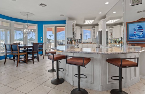 Port Isabel House | Pelican Point Bay on the Water, Boat Slips, View!