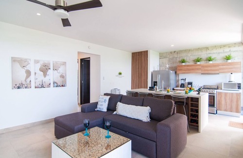 Akumal Apartment | PentHouse with best location and views in Riviera Maya, private rooftop, jacuzzi