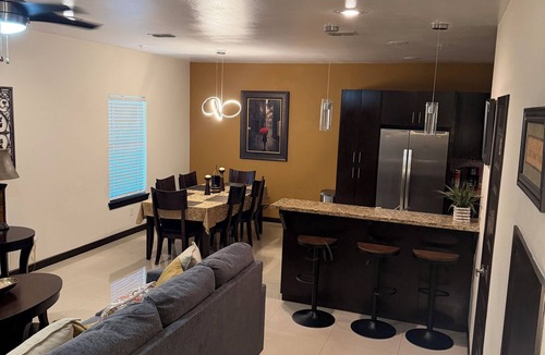 McAllen Condo | Pet-friendly, charming 2-bedroom, 2.5-bath condo located in a gated community.