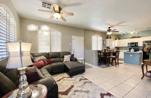 Chandler House | Pet Friendly TWO En Suite Townhome Community Pool in Quiet Gated Community