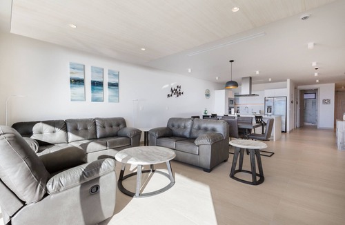 Puerto Penasco Resort | Phase 3 Ocean Front 3BR Las Palomas Condo with Panoramic Sea of Cortez Views