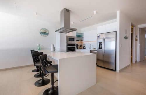 Puerto Penasco Resort | Phase 3 Ocean Front 3BR Las Palomas Condo with Panoramic Sea of Cortez Views
