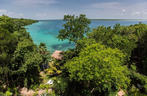 Buenavista Villa | PICTUREQUE VILLA IT'S OWN PRIVATE COVE LAKE DOCK Palapa Swings Kayaks SUP Boards