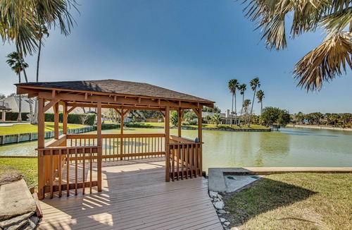 Harlingen House | Pool & Game Room: Waterfront Harlingen Home