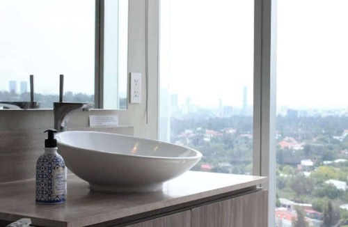 Financial District Apartment | Pool & gym retreat near Bosque Los Colomos