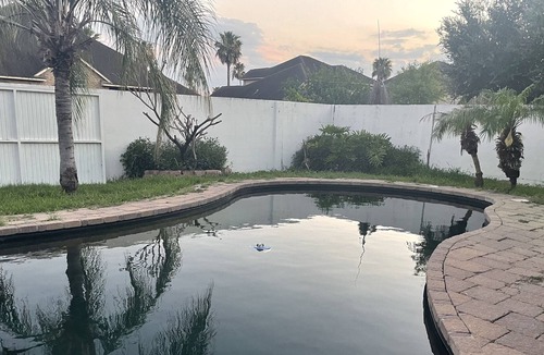 Mission House | pool house