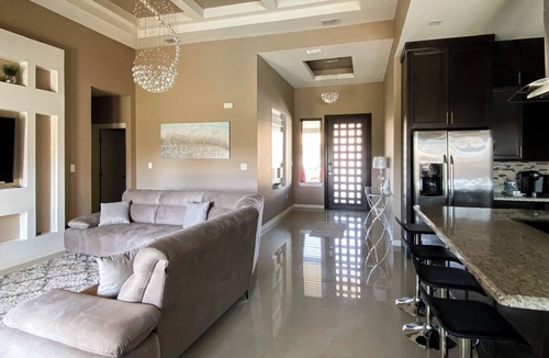 Brownsville House | Pool, Patio & Yard: Chic South Texas Home
