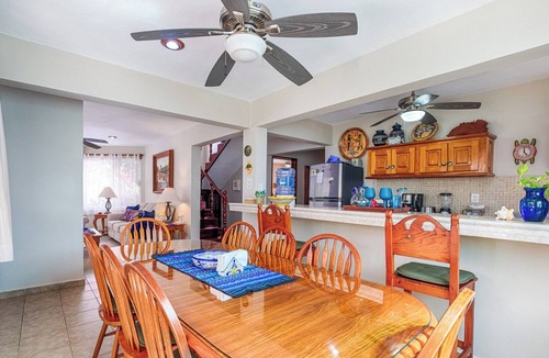 Akumal Condo | Poolside Garden Villa with Terrace & Beach Access