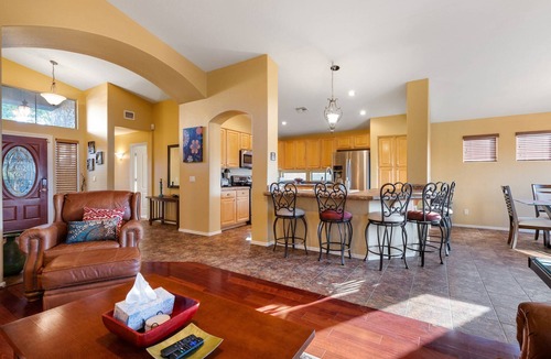 Gold Canyon House | Poolside in Gold Canyon | Superstition Views, Fire Pit, Hiking, Golf, Zipline & Unique Fun