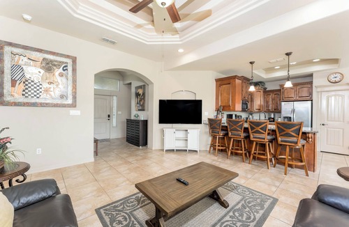 Laguna Vista House | Poolside retreat/golf/p-ball/tennis/fenced yard/pets/sun/fun/extended stay