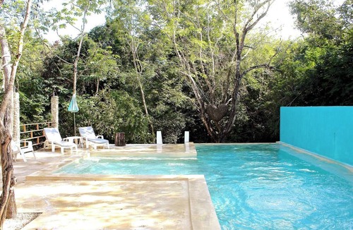 Akumal House | Poolside Suite -at- YOUR HAPPY PLACE!