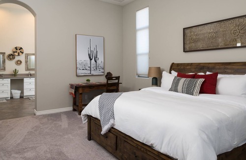 Sonoran Foothills House | Prime Location, 3 Primary Suites, Heated Pool & Spa, Fun Game Room, BBQ, More!
