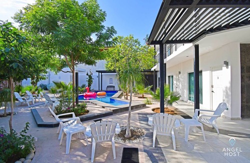 La Paz Apartment | Prime Location, Pool Access, BBQ, Walk to Malecon