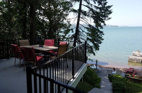 Lakeside House | Private Flathead Lake House with unobstructed views into Glacier Park