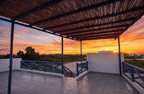 Navolato House | Private home with jacuzzi and large terrace steps from the beach