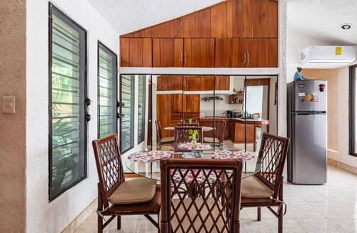 Downtown Cancun Condo | Private park-view terrace. 10 mins to the beach