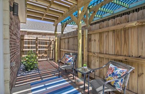 Edinburg Apartment | Private Patio: Edinburg Couple's Retreat!