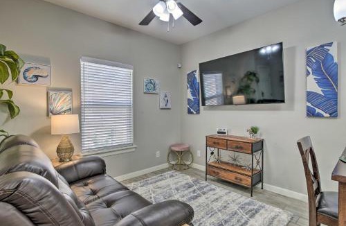 Edinburg Apartment | Private Patio: Edinburg Couple's Retreat!