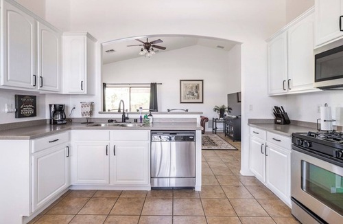 Rancho Gabriela House | Private Pool Oasis Near Surprise Stadium with Patio TV, Fire Table & BBQ