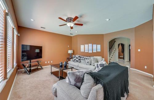 Palmhurst House | Private Theater & Pool: Spacious Mission Home
