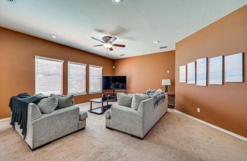 Palmhurst House | Private Theater & Pool: Spacious Mission Home