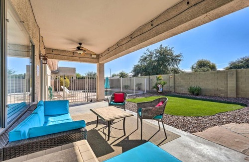 Palm Valley House | Putting Green + Game Room: Goodyear Oasis