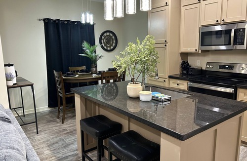 Harlingen Apartment | Quiet 2BR Retreat -Fenced yard -Modern Duplex