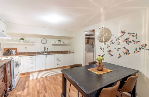 Herring Cove Apartment | Quiet, large private backyard, fully equipped, dreamy beds! Short or long term.
