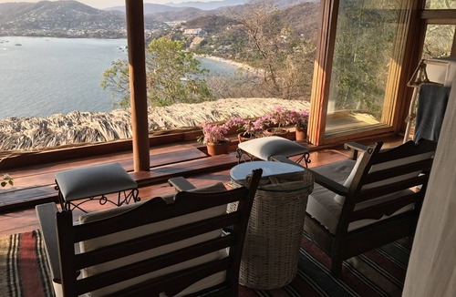 Zihuatanejo House | Quiet, Secluded Get Away, Panoramic Bay and Beach Views